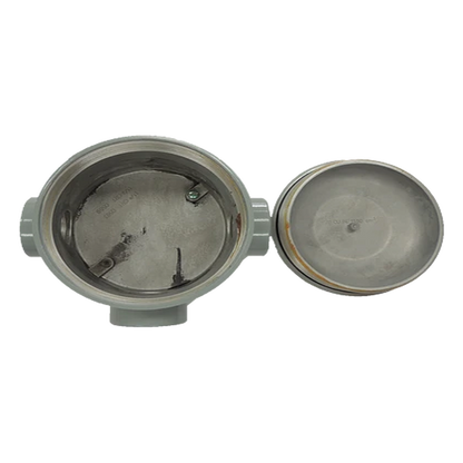 Caja con Tapa Tipo GRT de 1/2" (12.7mm) / Caja a Prueba de Explosión / Para Áreas Peligrosas / Libre de Cobre.