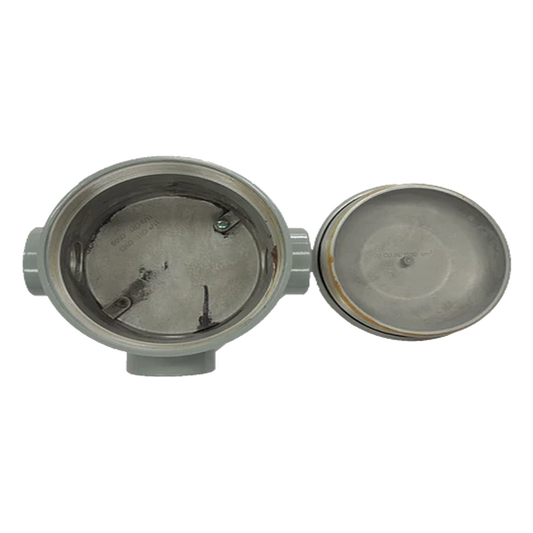 Caja con Tapa Tipo GRT de 1/2" (12.7mm) / Caja a Prueba de Explosión / Para Áreas Peligrosas / Libre de Cobre.