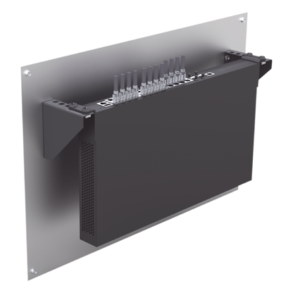 Par de Sujetadores para Instalación de Equipo Rackeable en Placa o Pared (hasta 2U), Puede soportar 10 Kg