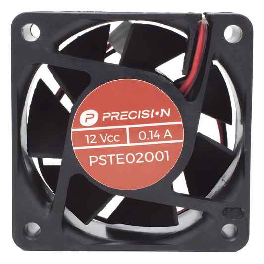 Ventilador Axial Anticondensante 12 Vcc, de 60 x 60 x 25 mm.