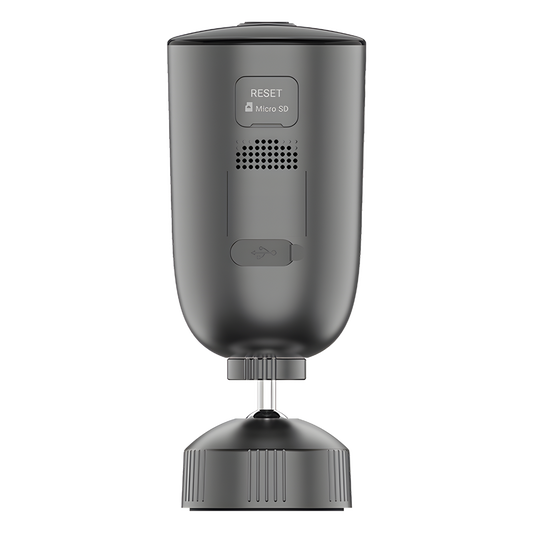 Cámara IP Inalámbrica Con Batería Recargable (Cero Cables) / 2K (3 Megapixel) / Micro SD / Detección Humana / Colores en Oscuridad / Sirena y Estrobo