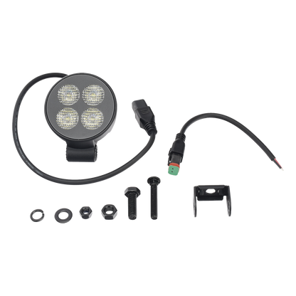 Luz de Trabajo de 4 LED, 2556 Lumenes, 12-24 VCD
