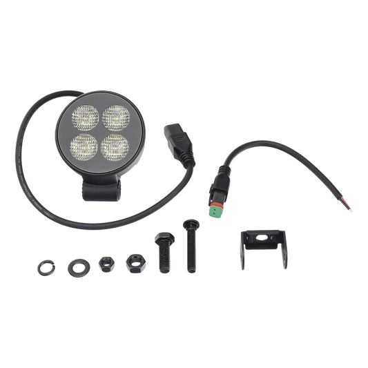 Luz de Trabajo de 4 LED, 2556 Lumenes, 12-24 VCD
