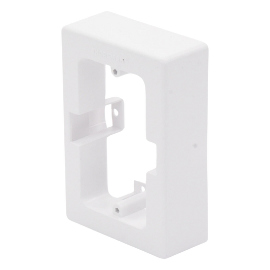 Caja Sin Fondo Universal, Color Blanco de PVC Auto Extinguible (7900-02002)