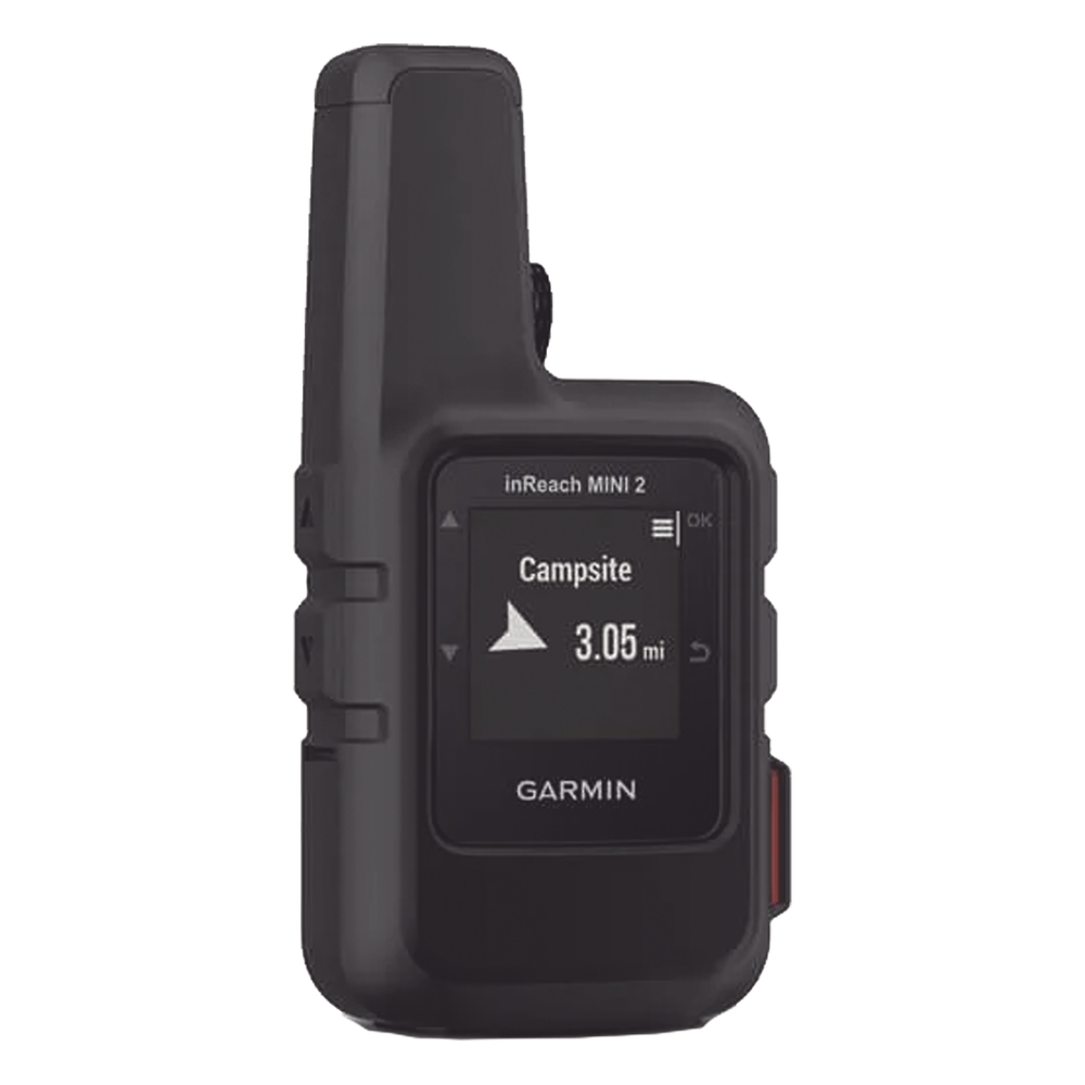 GPS portátil inReach® Mini 2 / Pantalla Monocroma Transflectiva 23 x 23 mm / Resolución 176 x 176 píxeles / Batería Recargable de Iones de Litio