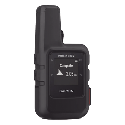 GPS portátil inReach® Mini 2 / Pantalla Monocroma Transflectiva 23 x 23 mm / Resolución 176 x 176 píxeles / Batería Recargable de Iones de Litio