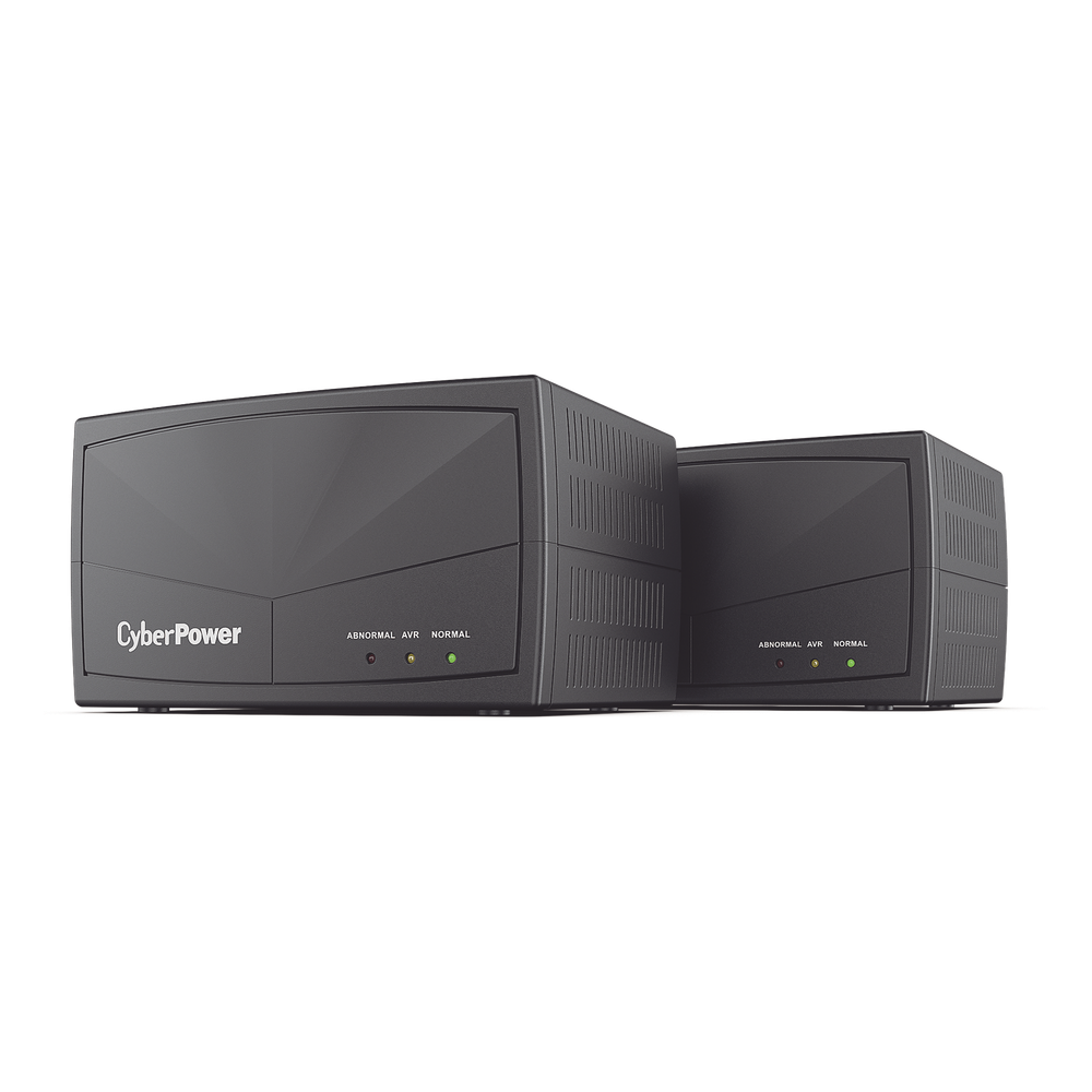 Regulador De Voltaje de 1500VA/750W, Entrada NEMA 5-15P, Con 8 Salidas NEMA 5-15R y Supresión de Picos a 245 Joules