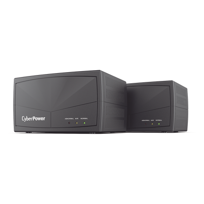 Regulador De Voltaje de 1500VA/750W, Entrada NEMA 5-15P, Con 8 Salidas NEMA 5-15R y Supresión de Picos a 245 Joules