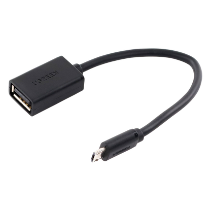 Adaptador OTG Micro USB Macho a USB 2.0 A Hembra