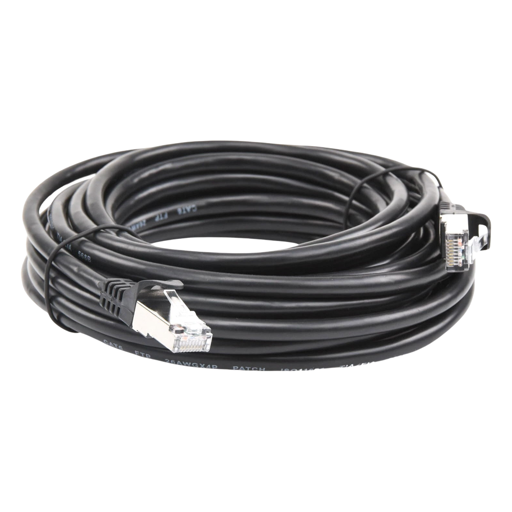 Cable de Parcheo FTP Cat6 - 7.0 Metros (22.97 Pies) - Negro