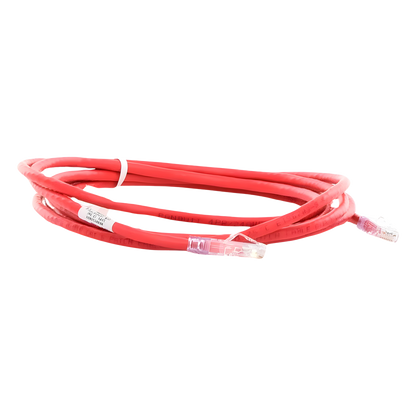 Cable de Parcheo UTP Categoría 6, con Plug Modular en Cada Extremo - 3 Metros (9.84 Pies) - Rojo