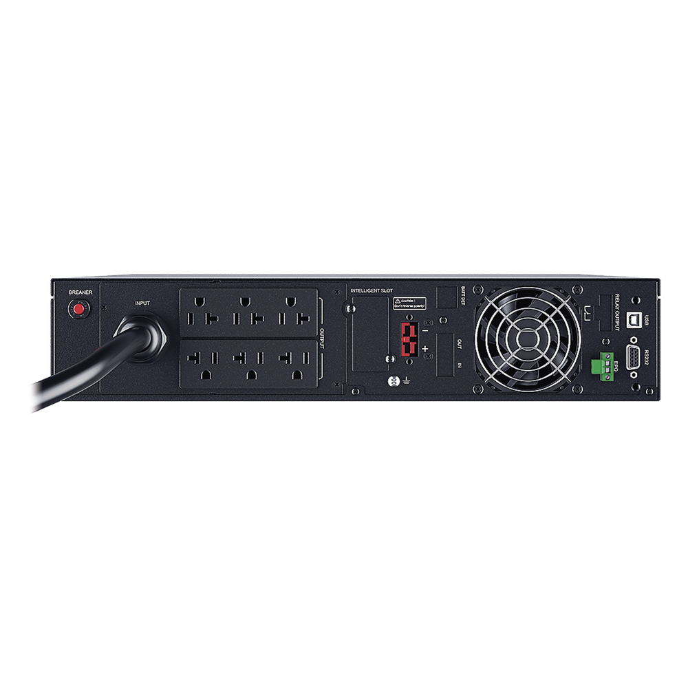 UPS Smart App Online S de 3000 VA/2700 W, Online Doble Conversión, Entrada 120 Vca NEMA L5-30P, Onda Senoidal Pura, Rack o Torre de 2 UR, Con 6 Tomas