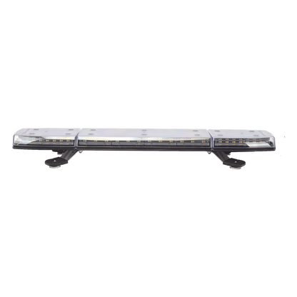 Mini Barra de Luces de 144 LED, Ambar/Blanco, 24 Pulgadas, Lente Transparente, Montaje Con Iman Y Conexion Para Encendedor De Vehiculo