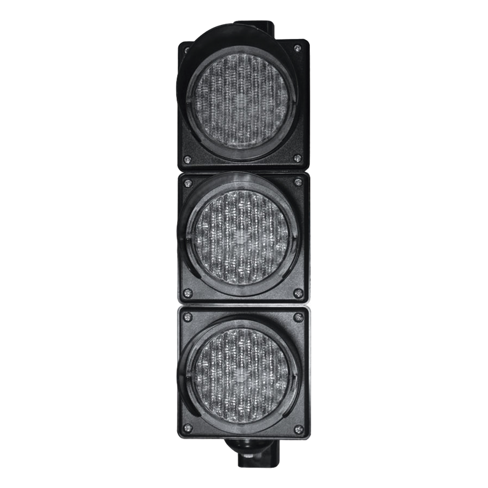 Semáforo / Señalización Rojo, Verde y Amarillo / Diametro 100mm / LED / 110vca.