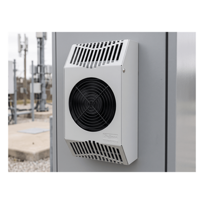 Refrigerador Termoeléctrico / 24V DC / 52W (178 BTU/h) / Interiores y exteriores / Efecto Peltier / Enfriamiento y Calentamiento / Acero Gris RAL