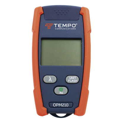 Medidor de Potencia (Micro OPM) para Fibra Óptica con Localizador Visual de Fallos (VFL), Entrada Universal de 2.5 mm (para Conectores SC, ST y FC)