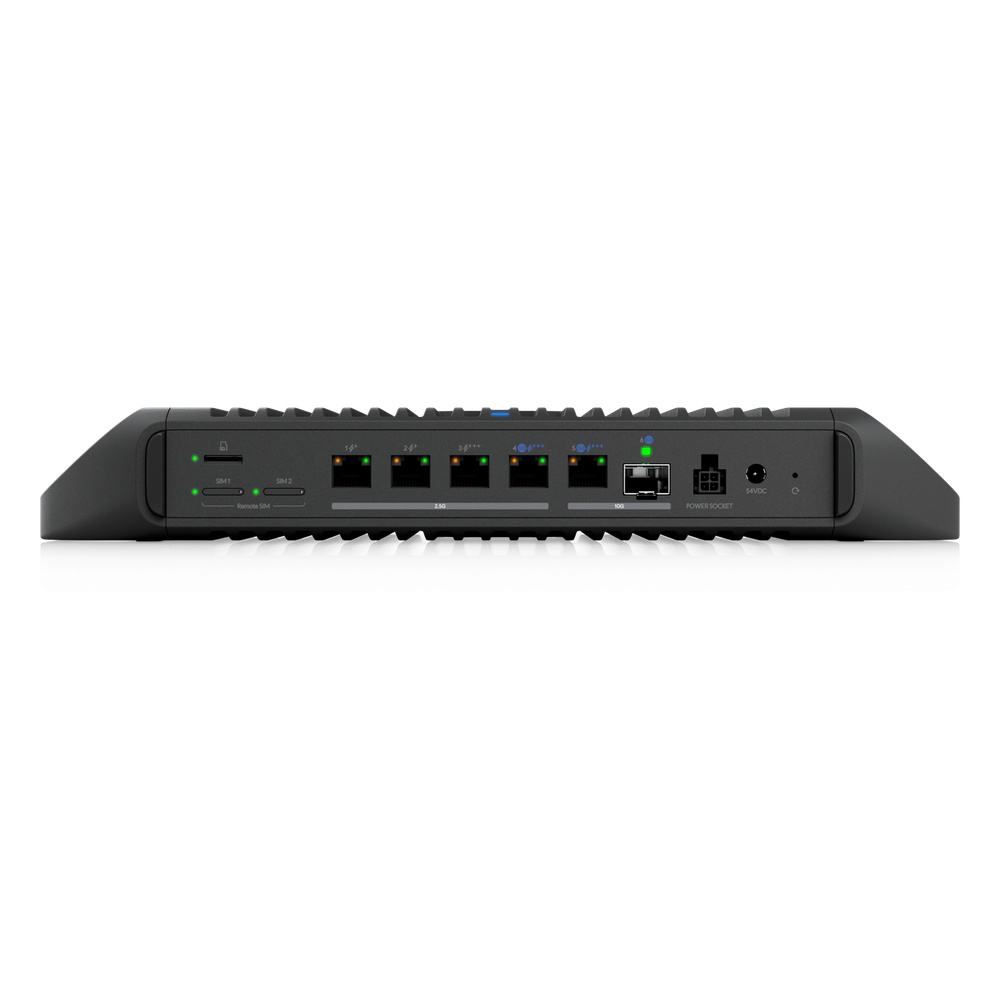 Cloud Gateway Industrial Rugerizado sin Ventilador con Puertos 10 GbE, 350W de Potencia Total para Despliegues PoE de Alta Densidad, Enrutamiento