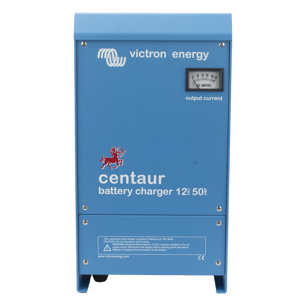 Centaur 12/50 / Cargador de Baterías 12V, 50A / Para Ambientes Marinos y Terrestres. / Bancos de 200 a 500 Ah
