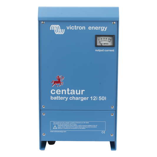 Centaur 12/50 / Cargador de Baterías 12V, 50A / Para Ambientes Marinos y Terrestres. / Bancos de 200 a 500 Ah
