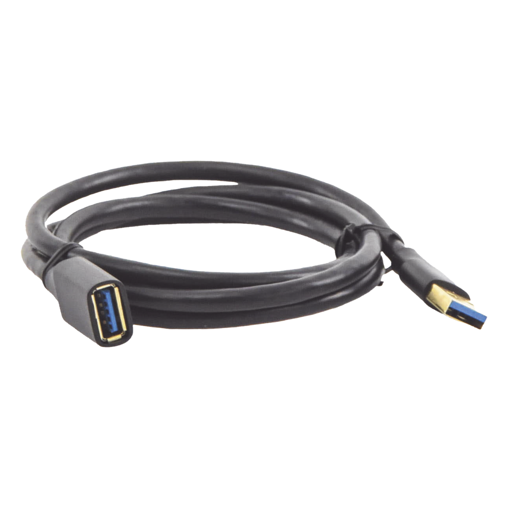 Cable Extensor USB 3.0 / 1 Metro / Macho-Hembra / 5 Gbps / Ultra Durabilidad / Núcleo de cobre estañado 28/22 AWG / Blindaje interior múltiple