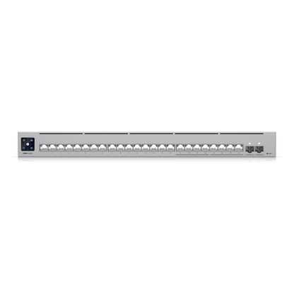 UniFi Switch Pro Max 24 – Switch Capa 3 con 24 Puertos (8 × 2.5 GbE y 16 × 1 GbE), 2 Puertos SFP+ 10G y Pantalla Informativa Integrada