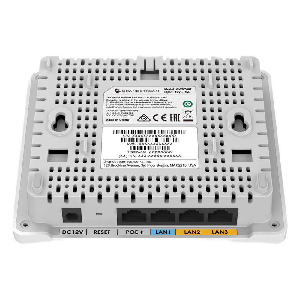 Punto de Acceso Wi-Fi 6 AX3000 / 3 Gbps / 2 Puertos Gigabit con PoE / MU-MIMO 2x2 (2.4GHz) y 3x3 (5GHz) / Hasta 256 Clientes Simultáneos / Cobertura