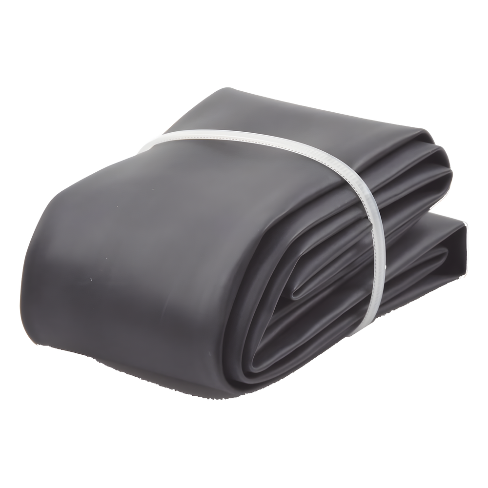 Tubo Termoencogible (Termofit) Negro de 1.2 m, 1.5" de Diámetro, Reduce de 2:1, Poliolefina.