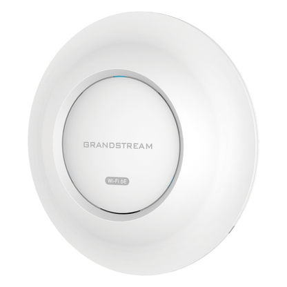 Punto de acceso Wi-Fi 6E tribanda GWN 802.11ax, con administración desde la nube gratuita o stand-alone.