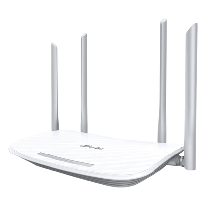 Router Inalámbrico / Boble Banda AC750 / 3 Antenas Externas Omnidireccional / 4 Puertos LAN 10/100 Mbps / 1 Puerto WAN 10/100 Mbps / EasyMesh