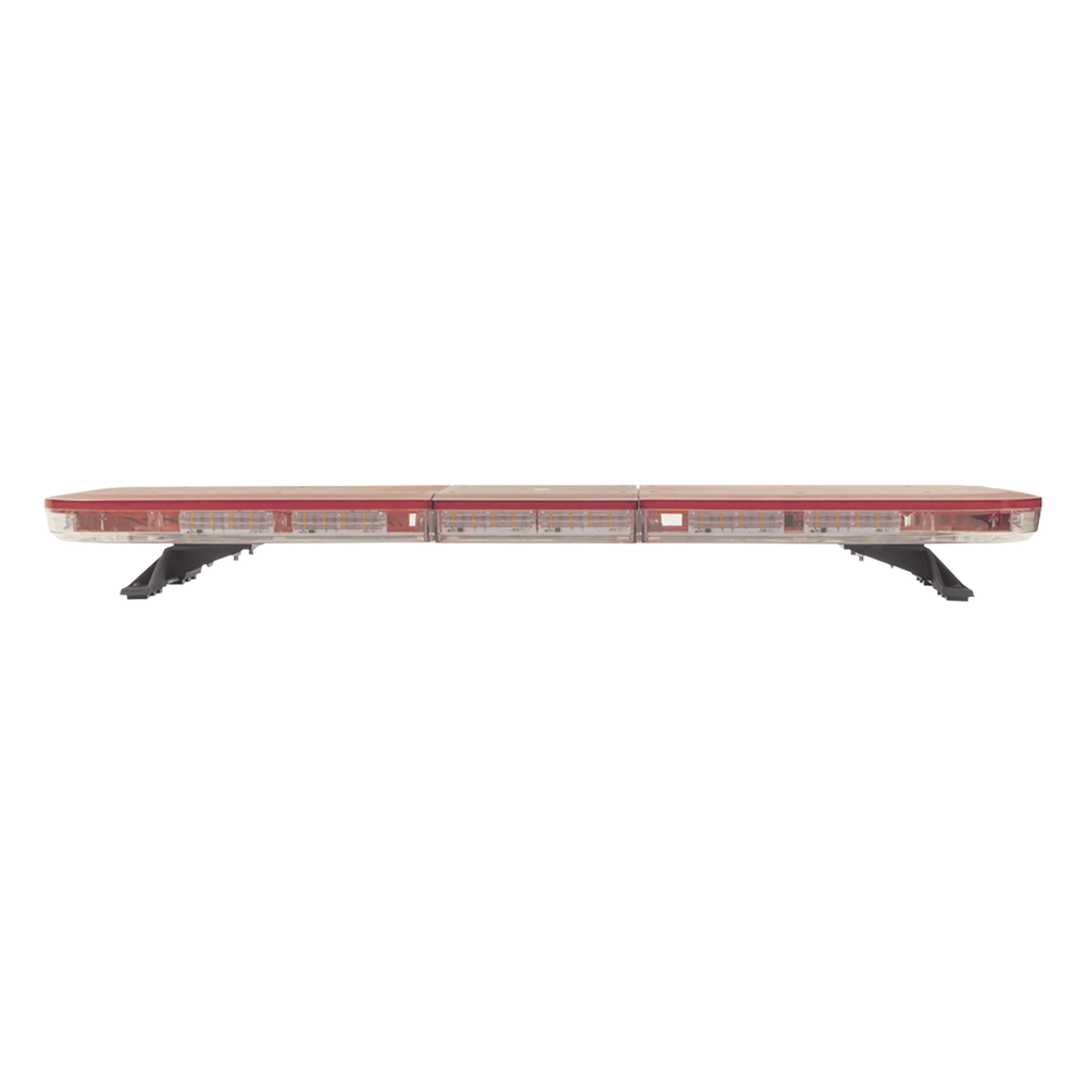 Barra de luces LED de 47", 124 LED, con control de tráfico en color ámbar, dual color rojo/claro, ideal para equipar ambulancias y unidades de