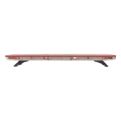 Barra de luces LED de 47", 124 LED, con control de tráfico en color ámbar, dual color rojo/claro, ideal para equipar ambulancias y unidades de