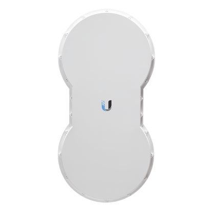 Radio de Backhaul de alta capacidad full duplex, tecnología airFiber hasta 1.2 Gbps, 5 GHz (5470 - 5950 MHz) con antena integrada de 23 dBi