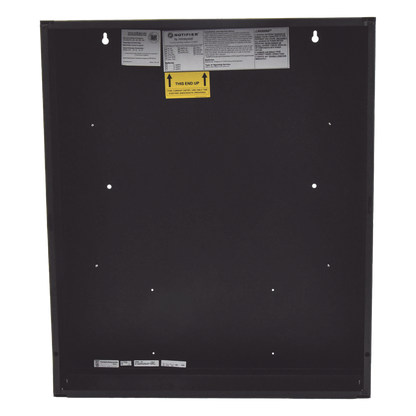 Gabinete metálico (backbox) de dos niveles para amplificadores y fuentes de alimentación / serie EQ ONYX de NOTIFIER / negro
