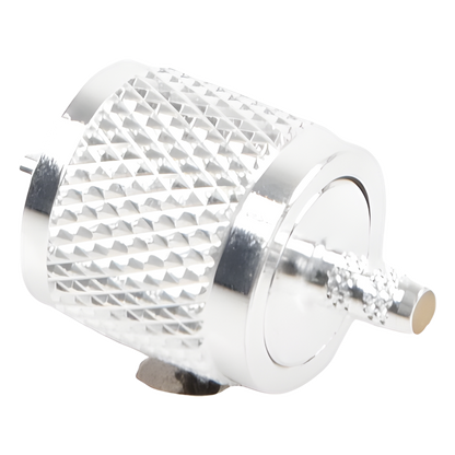Conector UHF Macho (PL-259) de anillo plegable para cables RG-58/U, RG-142/U