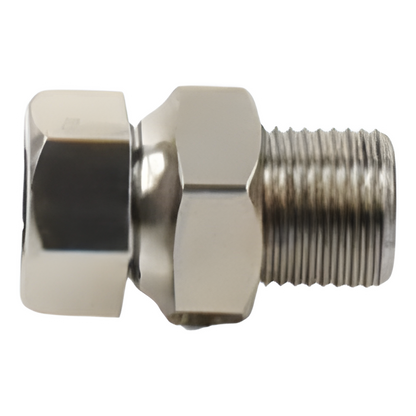 Tuerca y Opresor para Varilla de Ajuste / Compatible Q2220E y Q3220E / Acero Inoxidable / Ajuste Precisión Duplexers Sinclair / Refacción Original