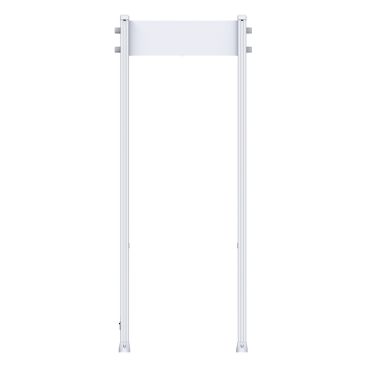 Arco Detector de Metales de 18 Zonas con Pantalla LCD de 7" / Conteo de personas y Alarmas / Ajuste de Sensibilidad e Interferencias / Mejora