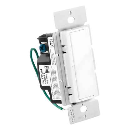 Interruptor electrónico Maestro de encendido/apagado, 8 A en iluminación y motores de 1/4 HP, 120 V, un polo o multilocalización, requiere neutro
