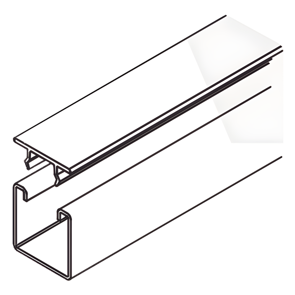Tope Unicanal Plano para Tornillo de 3/8" ( 9.5 mm ).