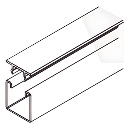 Tope Unicanal Plano para Tornillo de 3/8" ( 9.5 mm ).