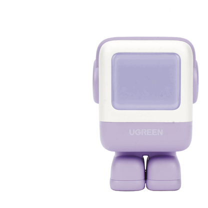 Cargador RobotGaN de 65W Serie UNO | 3 Puertos de Carga Rápida | 2 USB-C | 1 USB-A | PD 3.0 | QC 4.0 | Carga Inteligente | Tecnología GaN II | Zapato