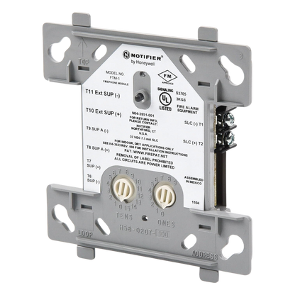 Módulo de control direccionable para teléfono de bomberos con tecnología FlashScan para paneles NOTIFIER