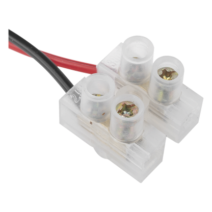 Cable de Alimentación con Conector Macho a Bloque de Terminal Atornillable / Calibre 18 AWG / Longitud 28.5 cm (11.22 Pulgadas) / Ideal para