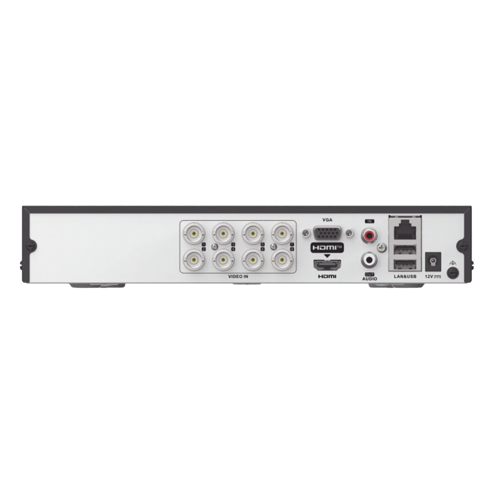 [Audio Bidireccional] DVR 8 Canales TurboHD + 2 Canal IP / 2 Megapixel (1080p) Lite / Acusense Lite (Evita Falsas Alarmas) / Audio por Coaxitron / 1