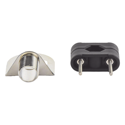 Soporte Para Antenas Marinas / Con Adaptadores de Naylon / Para Ajustarse a Rieles Cuadrados o Redondos / Verticales u Horizontales de 7/8″, 1″ y