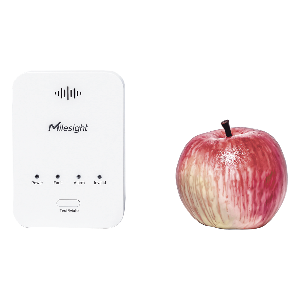 Sensor Detector de Fugas de Gas LoRaWAN / Alarma 85 dB / Salida de Relé y Válvula Solenoide / 800 Registros