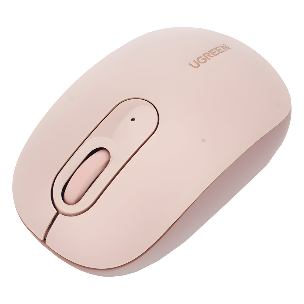 Mouse Inalámbrico 2.4G 800/1200/1600/2400 DPI | Función de 3 botones | Alcance 10m | Silencioso | Ergonómico | Anti-caída y Anti-interferencias |