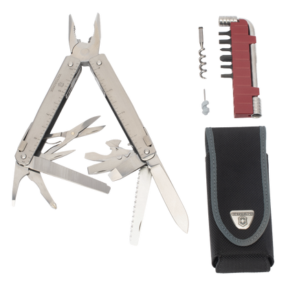 Navaja Victorinox Multiherramienta con 37 funciones. Incluye Funda de Nailon y Accesorio Bit