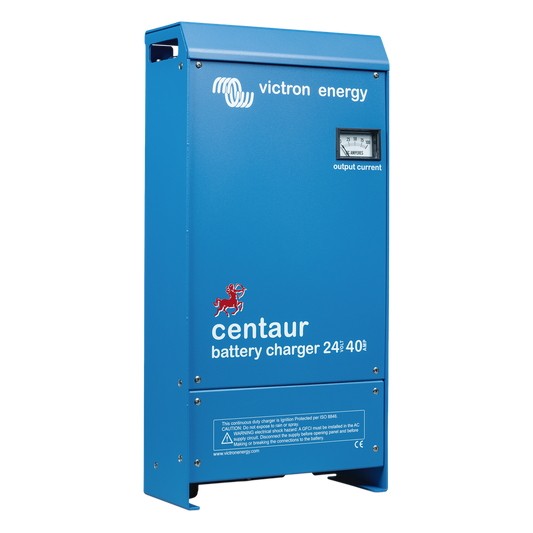 Centaur 24/40 / Cargador de Baterías 24V, 40A / Para Ambientes Marinos y Terrestres. / Bancos de 160 a 400 Ah