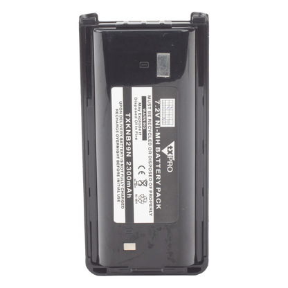 Batería de Ni-MH, 2300 mAh para radios serie NX-1000, NX-240/340, TKD-240/340, TK-2402/3402