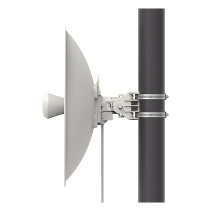 ePMP Force 200L para zonas con alta interferencia, hasta 200 Mbps, 4910 - 5970 MHz, 802.11n, Antena de 25 dBi, latencia baja